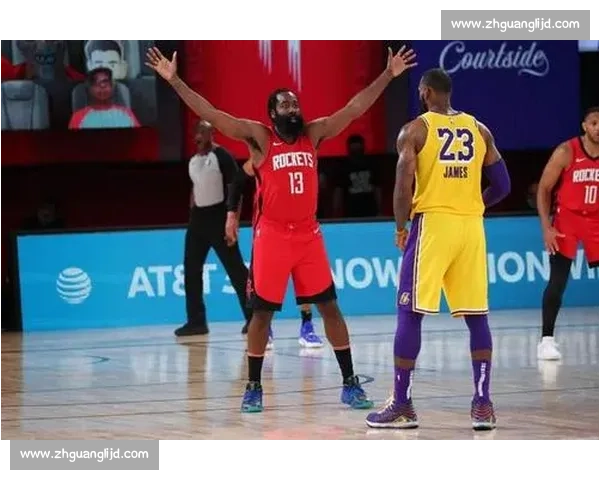 火箭湖人巅峰对决哈登正面硬刚詹姆斯时代之战谁主沉浮全场焦点